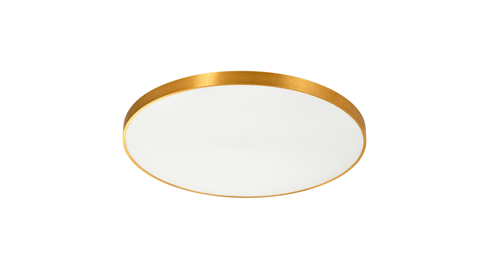 Stropné svietidlo LED okrúhle zlaté SIERRA 80 cm