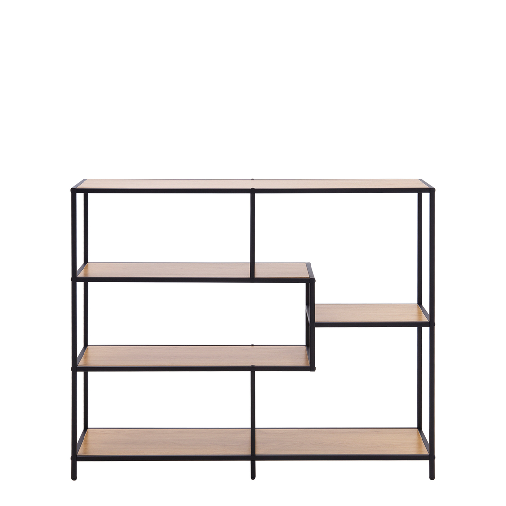 Asymetrický nízky regál EXITIO