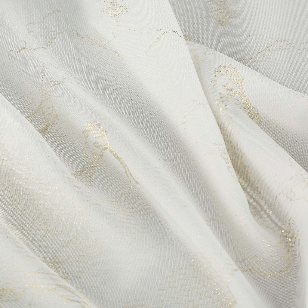 Záves na kolieskach ecru EMILI 140x250 cm