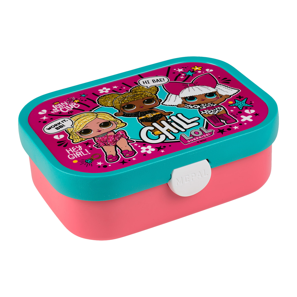 Detský desiatový box s priehradkami L.O.L. SURPRISE