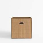 Skladací úložný box v hnedej farbe 28x28x28 cm