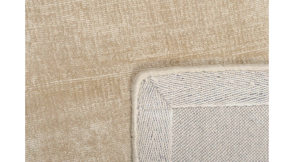 Ručne tkaný viskózový béžový koberec PREMIUM 240x340 cm