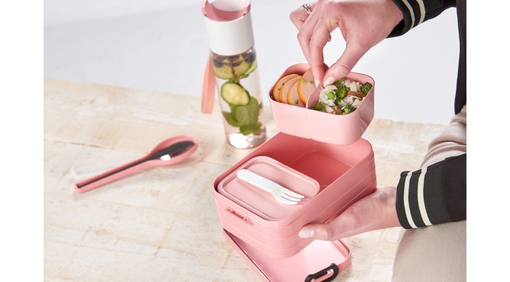 Lunchbox BENTO TAKE A BREAK ružový 900 ml