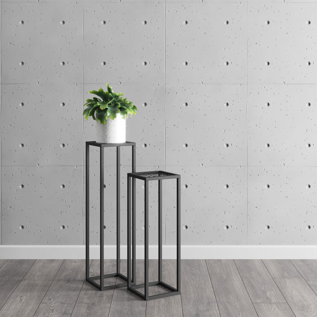 Industriálny stojan na kvetináč RENES 45 cm