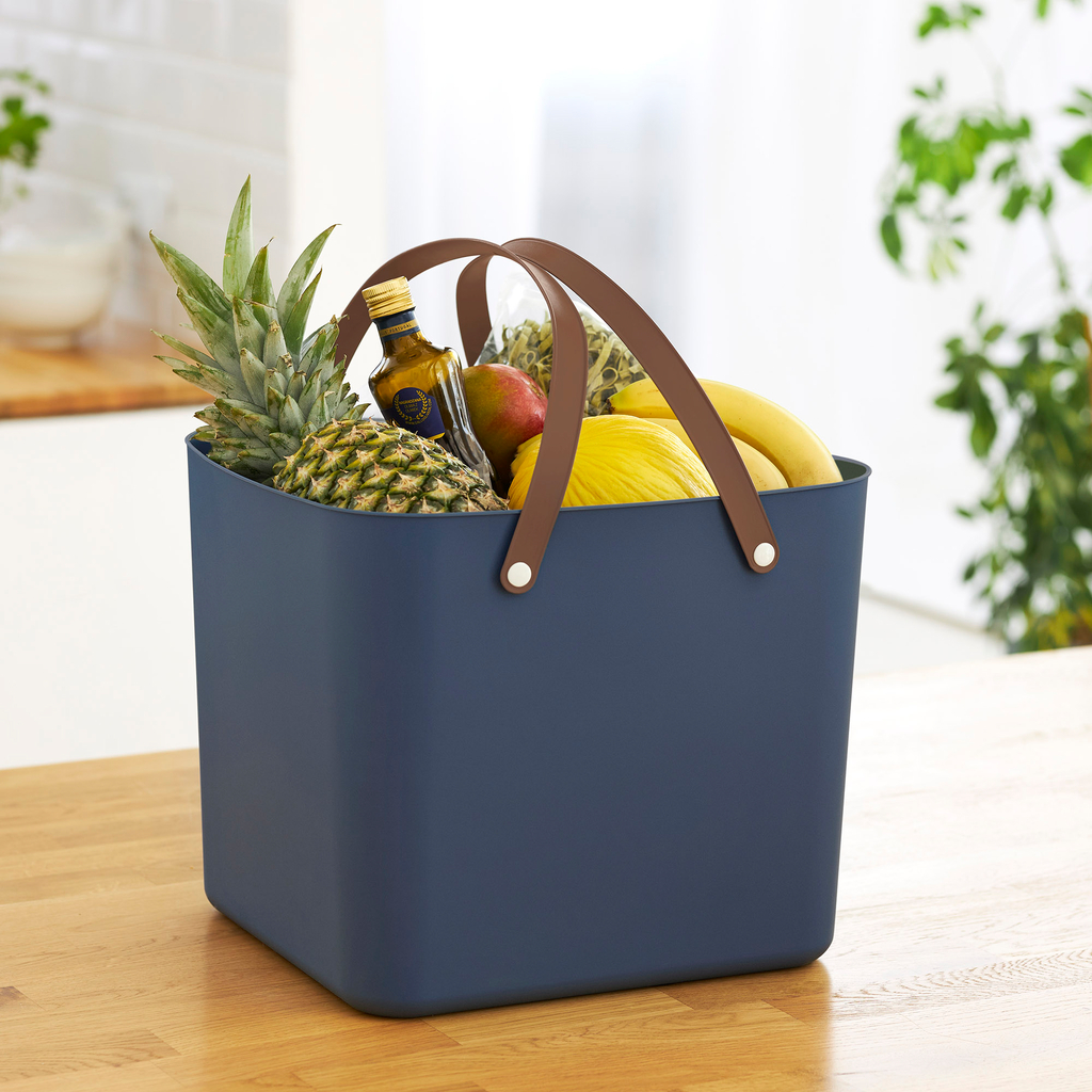 Nákupný kôš MULTIBAG tmavomodrý 40 l