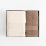 Súprava 2 uterákov krémová/béžová BLINK