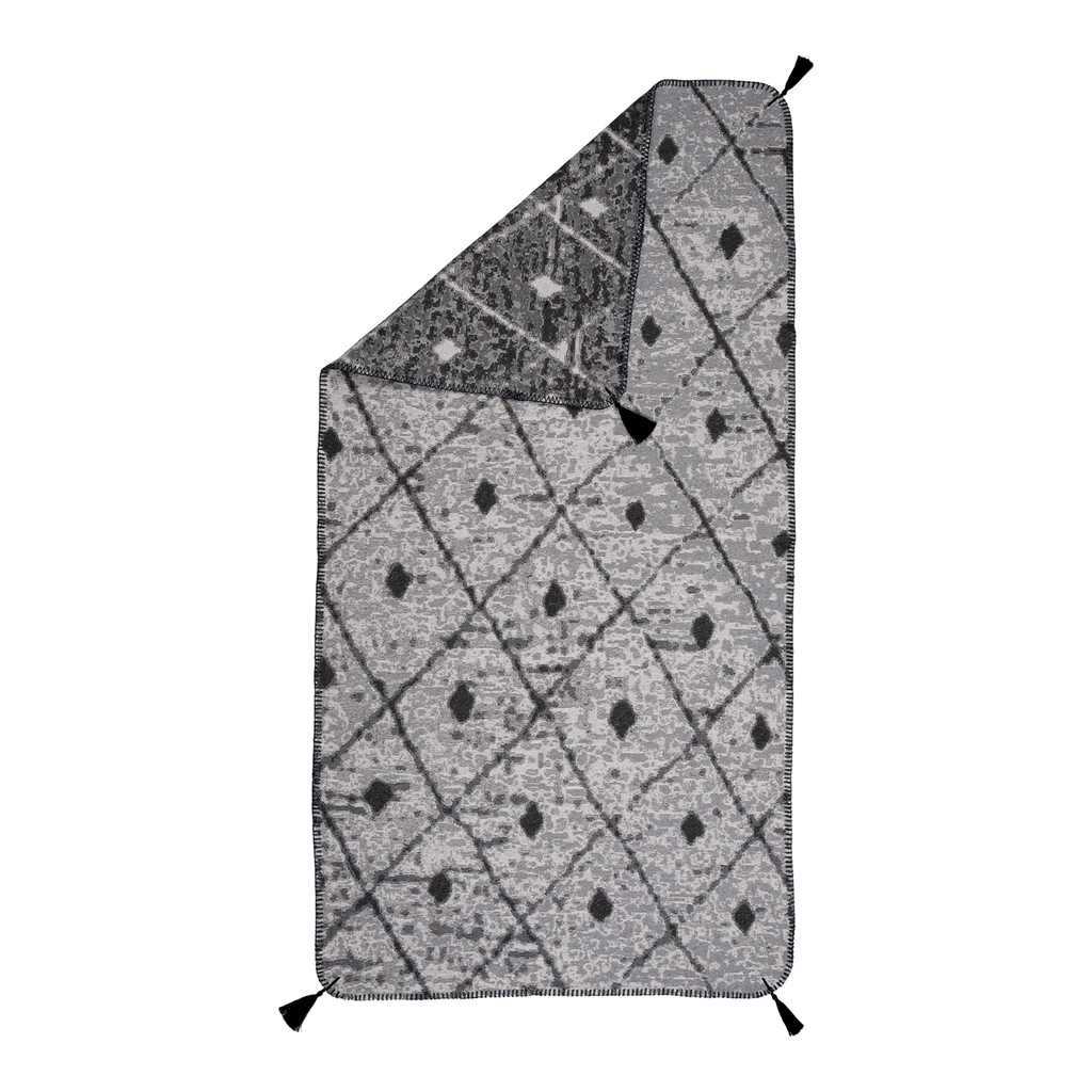 Obojstranný koberec so strapcami BERGEN, 120x160 cm