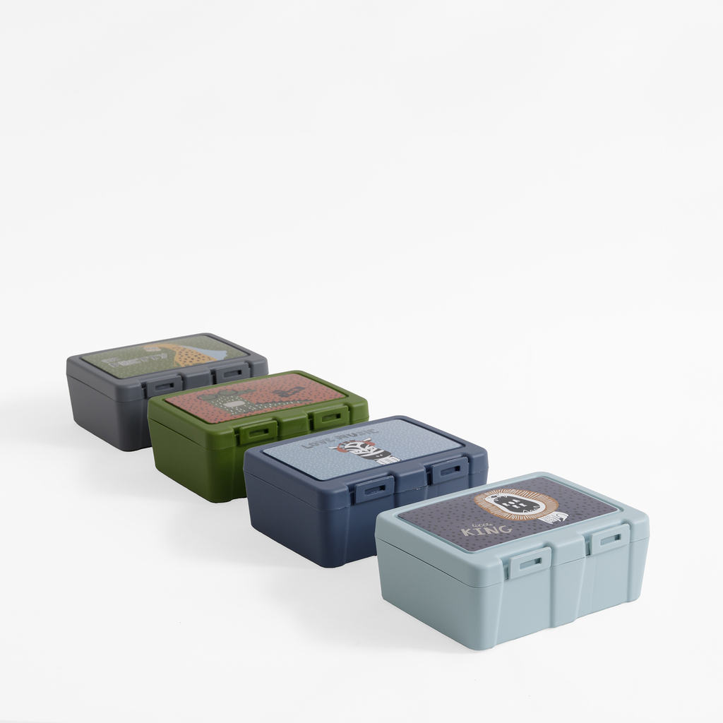 Box na desiatu s vidličkou MIX