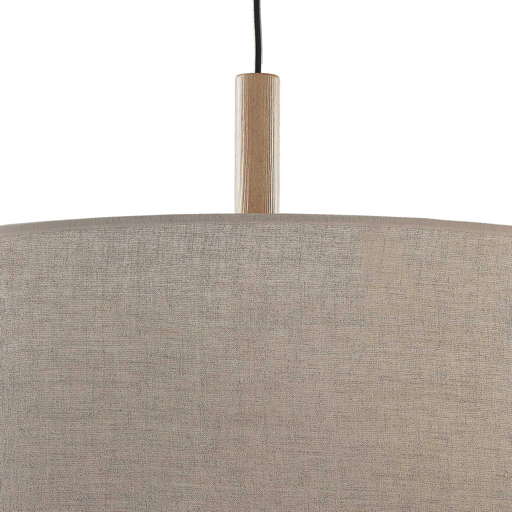 Sivá závesná lampa DEVA NATURE I