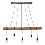 Závesné svietidlo rustikálne TRABO 5xE27