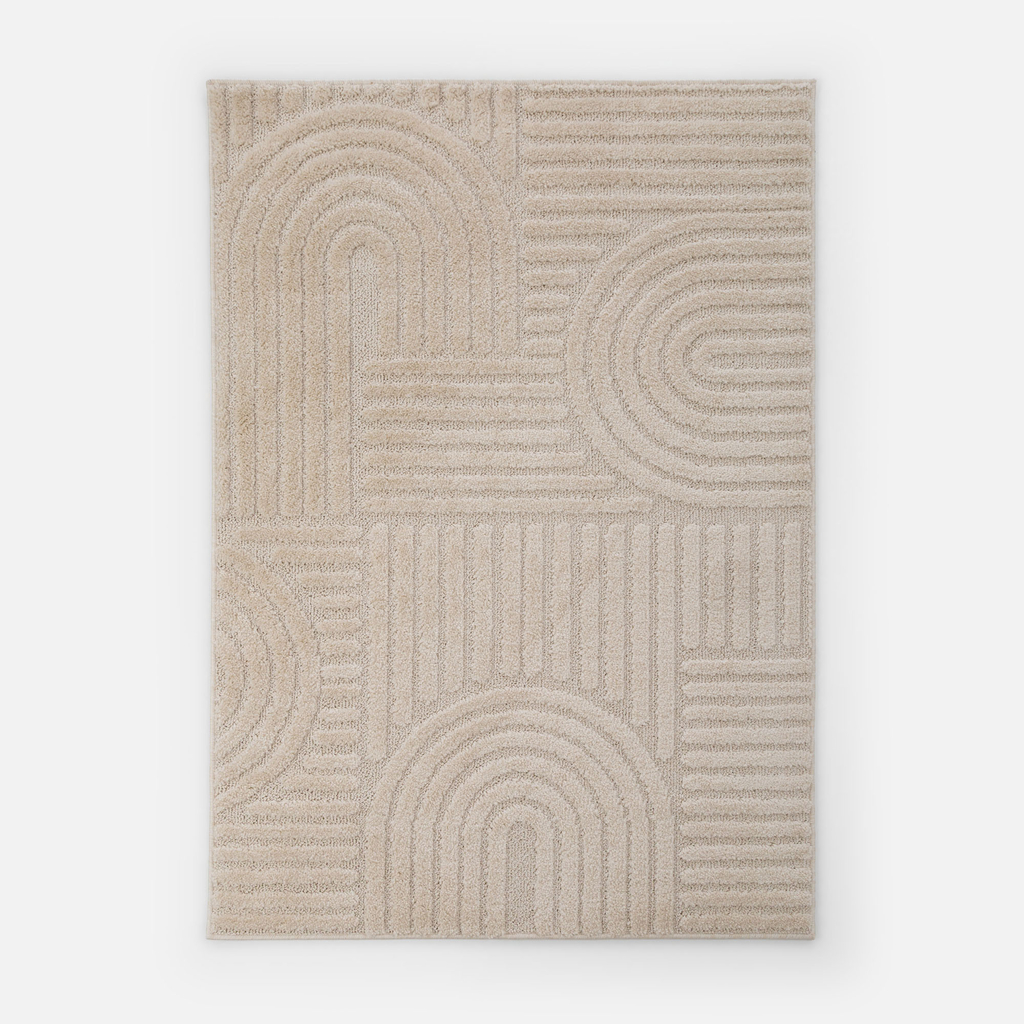 Koberec LA CASA 3D krémový 120x170 cm