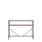 Konzolový stolík v industriálnom štýle s policou EXITIO