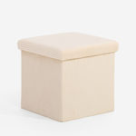 Béžová skladacia taburetka 38x38 cm