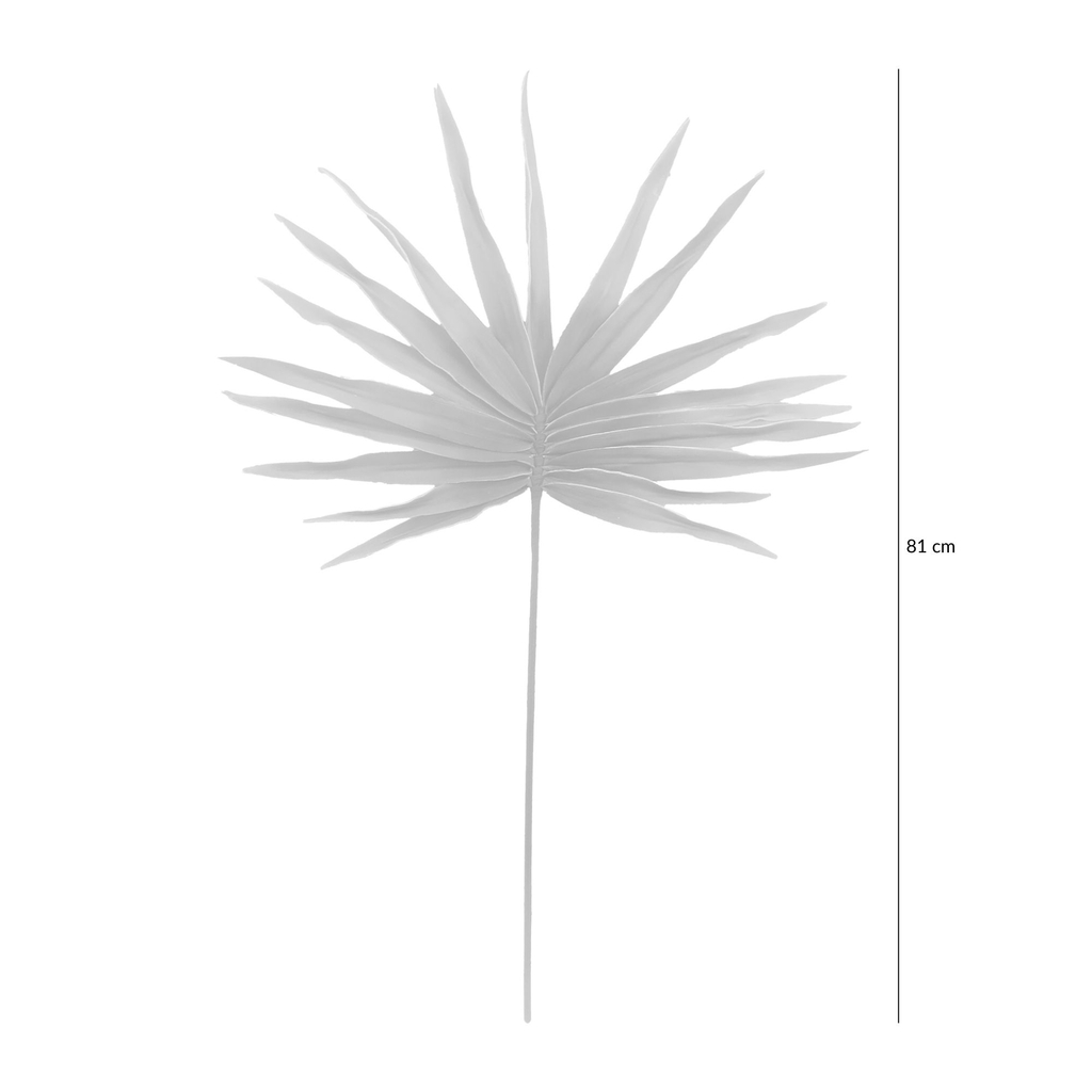 Grafika poglądowa - sztuczny kwiat z zielonymi liśćmi 81 cm.