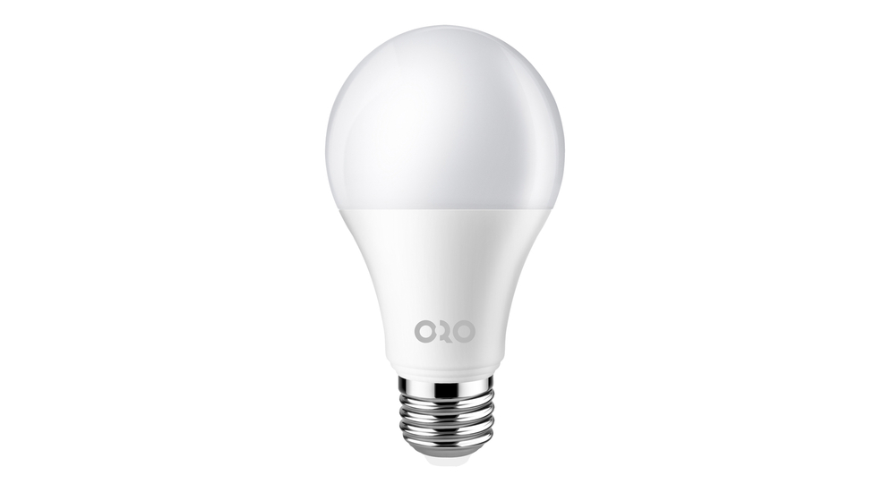 Žiarovka LED E27 8,5W studená farba ORO-ATOS-E27-A60-8,5W-WW