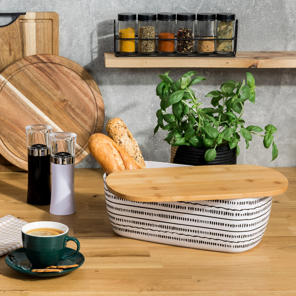 Sada 6 nádob na korenie 90 ml