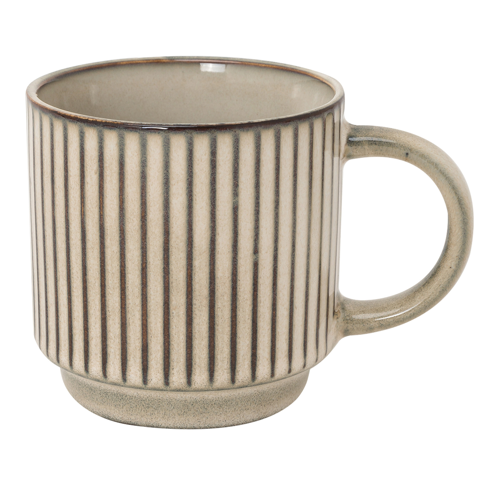 Keramický retro hrnček AUREA 350 ml