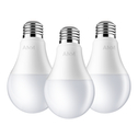 Sada 3 LED žiaroviek E27 8,5W teplá biela AMM-E27-A60-8,5W-WW