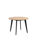 Okrúhly drevený stôl BLACKY