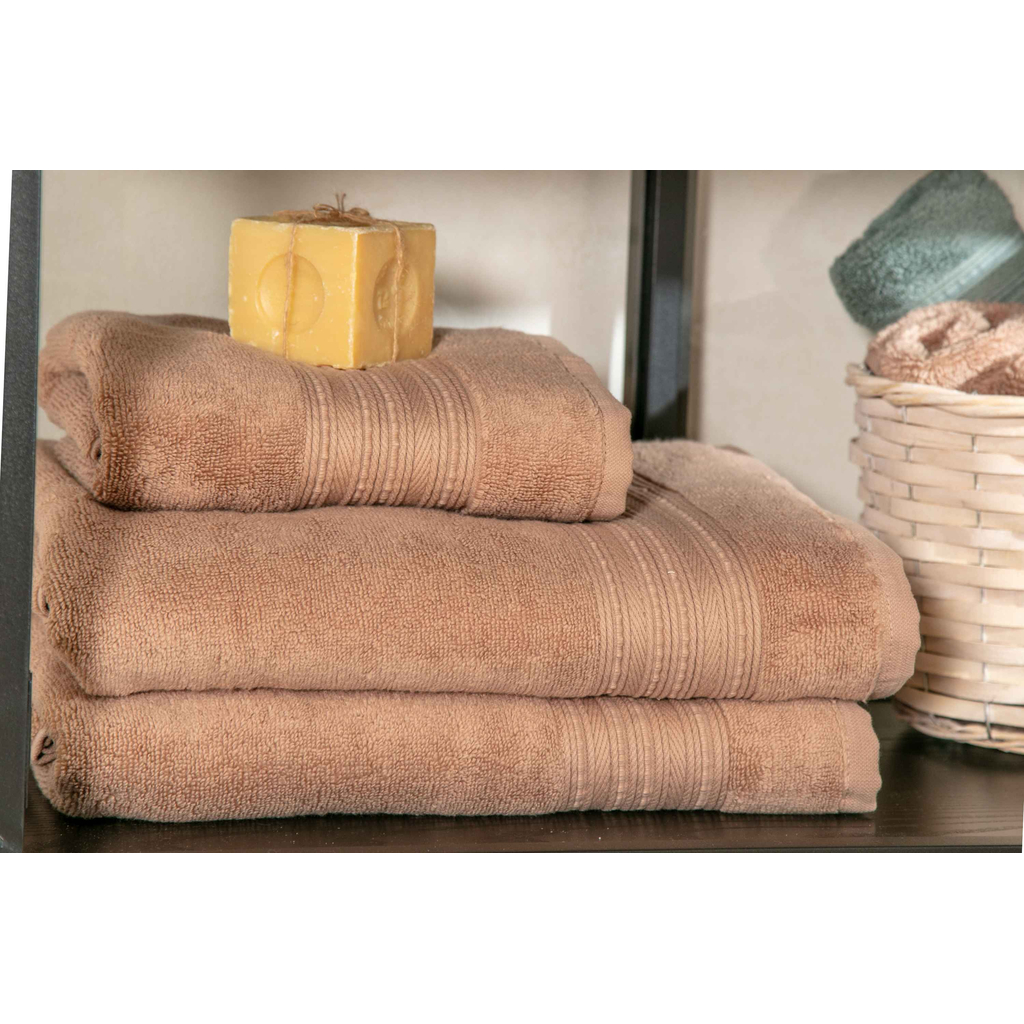 Hnedý uterák MARCO 70x140 cm