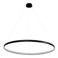 Závesná lampa LED čierna CARLO 120 cm