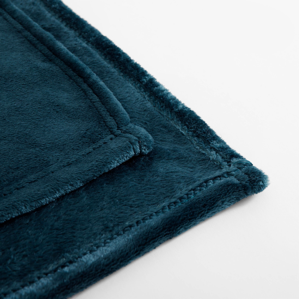 Tyrkysová deka VERIA 150x200 cm