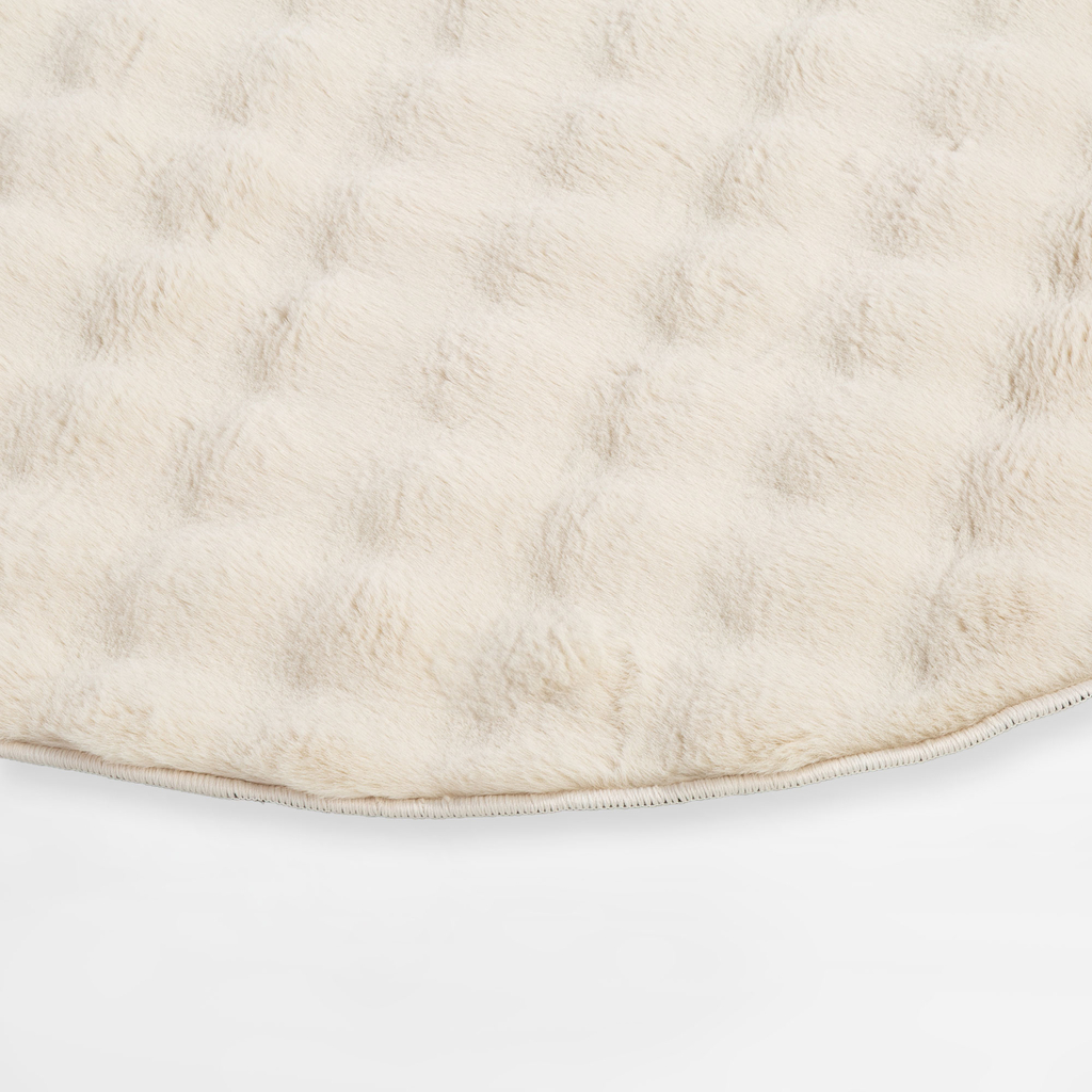 Moderný koberec MODESTO, krémový, 120 cm