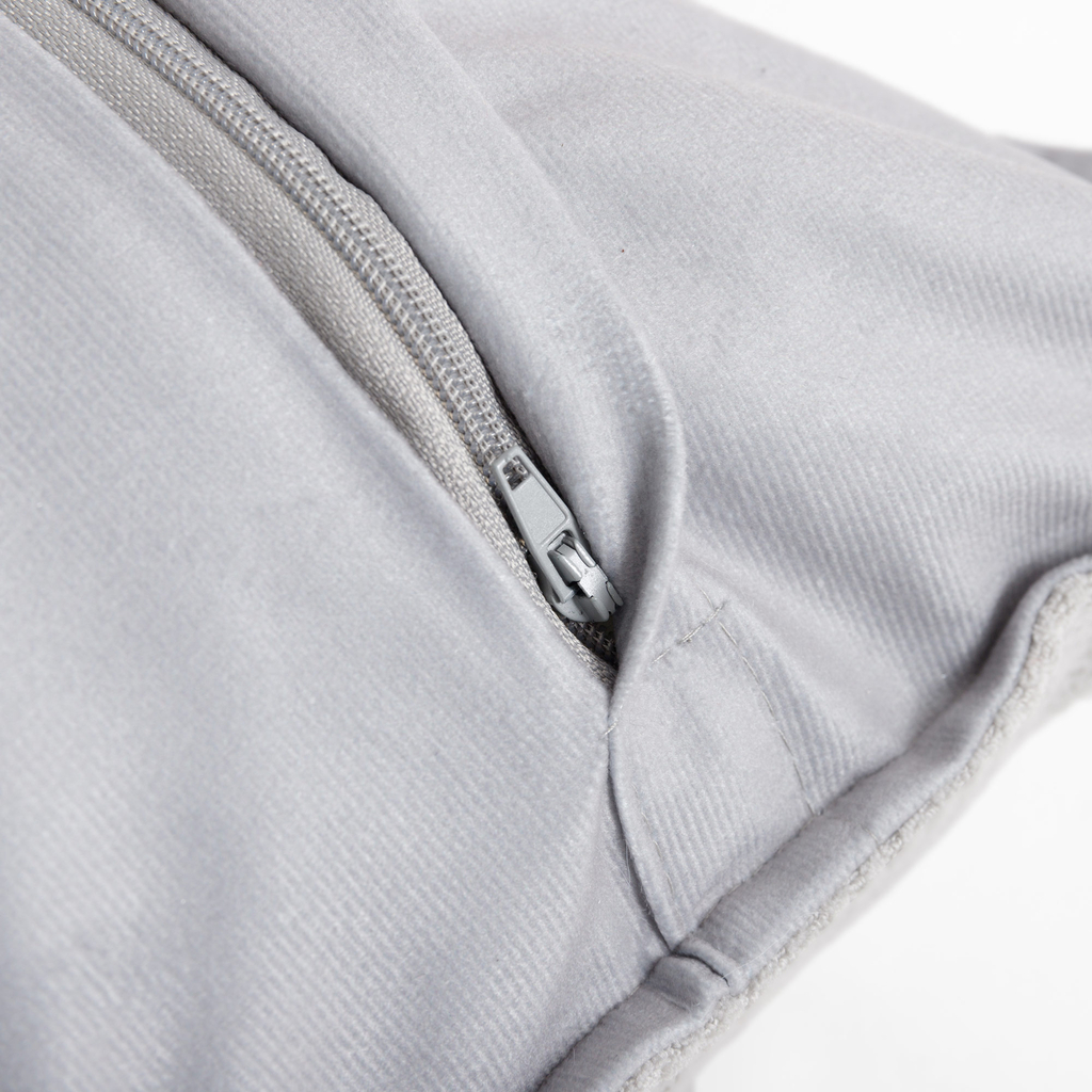 Obliečka na vankúš sivá TIMEO 45x45 cm