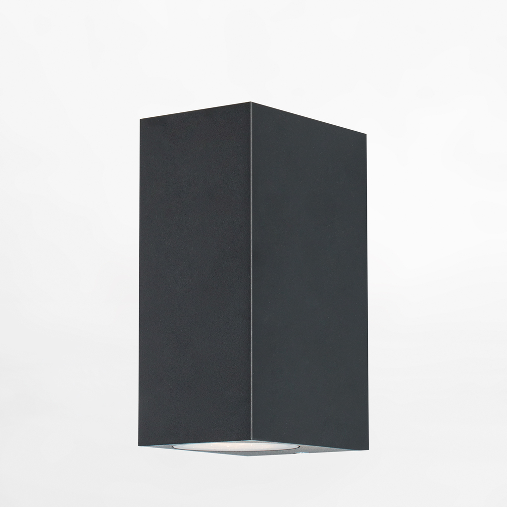 Vonkajšie nástenné svietidlo HARMÓNIA GU10 IP44 čierne