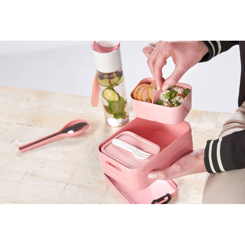 Lunchbox BENTO TAKE A BREAK biely 900 ml