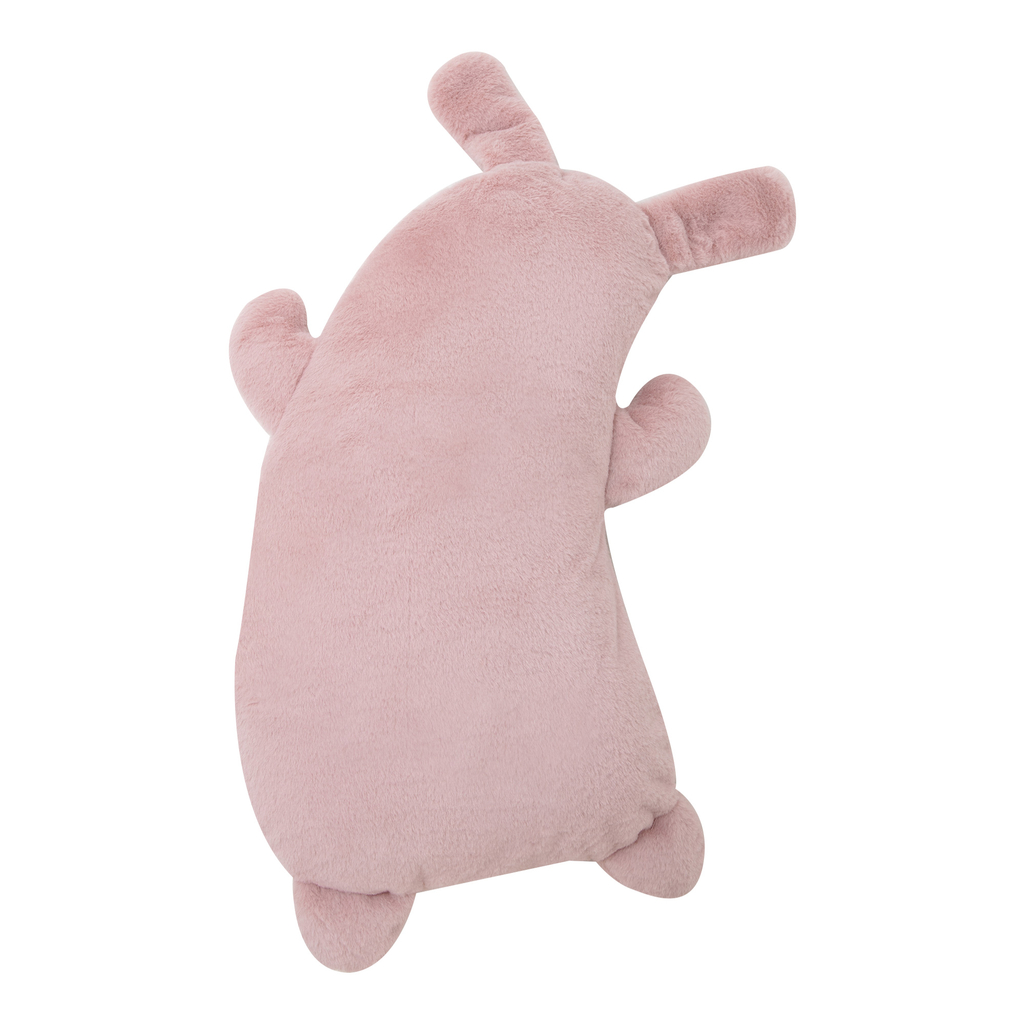 Vankúš plyšák králik HUGGIE 50x33 cm