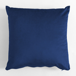 Dekoračný velúrový tmavomodrý vankúš VELVIO 45 x 45 cm