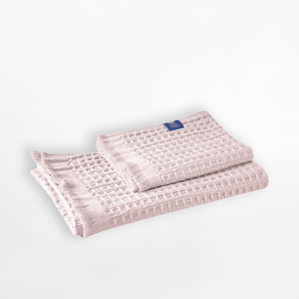 Ružový bambusový uterák SOFT WAFEL BAMBOO SPA 50x80 cm