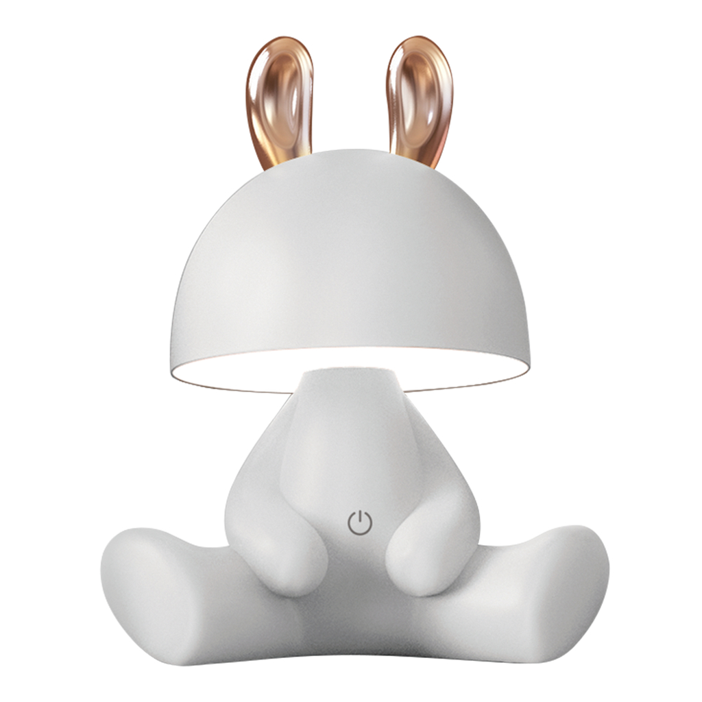 Nočná lampa LED biela KRÁLIK