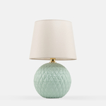 Stolná lampa mätovo-béžová SANTANA