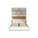 Rozkladacia posteľ s knižnicou S-ROOM 140x200 cm