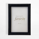 Rám na fotografiu 10x15 cm čierny