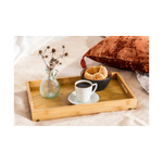 Bambusový podnos na nožičkách 44x27 cm