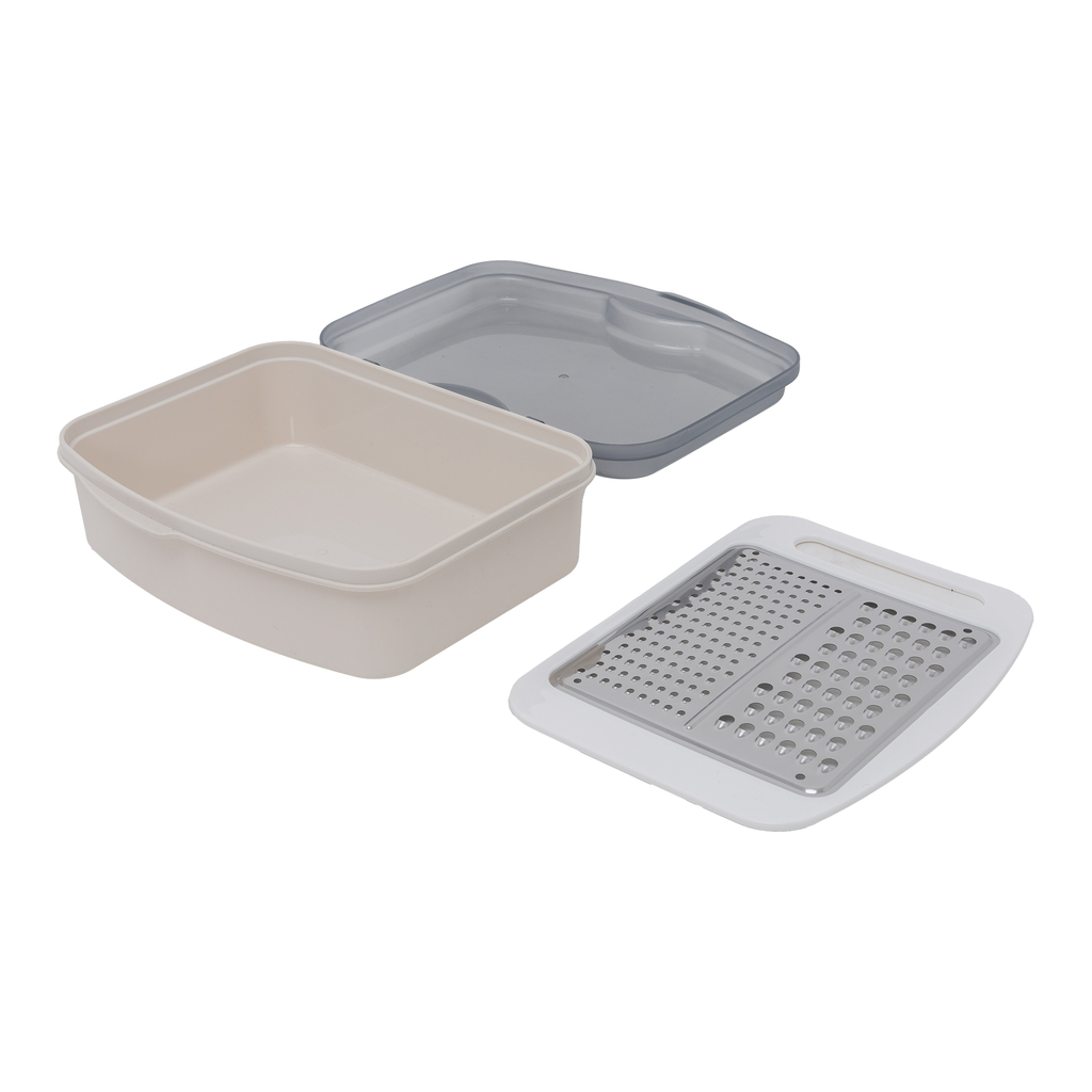 Strúhadlo s nádobou 21x17 cm MIX