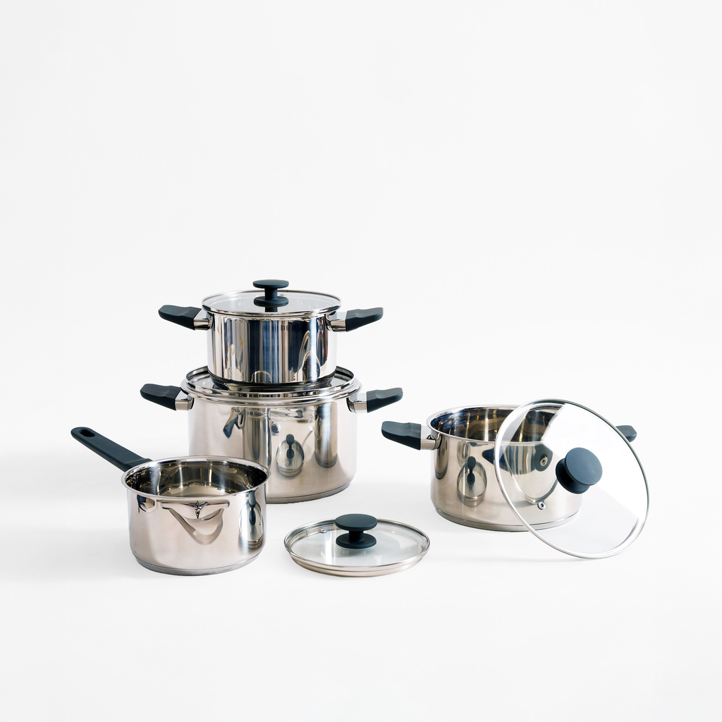 Súprava 4 hrncov na indukciu a plyn LINDE