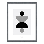 Rámik na fotografiu 30 x 40 sivý KYOTO