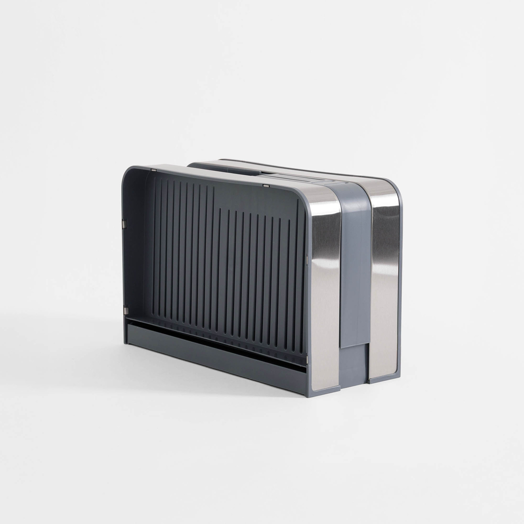 Skladacia sušička riadu, sivá 48,3x35x20,2 cm