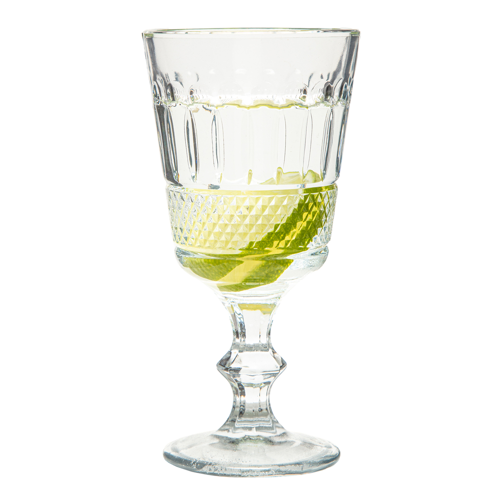 Sklenený pohár na elegantnej nohe 230 ml