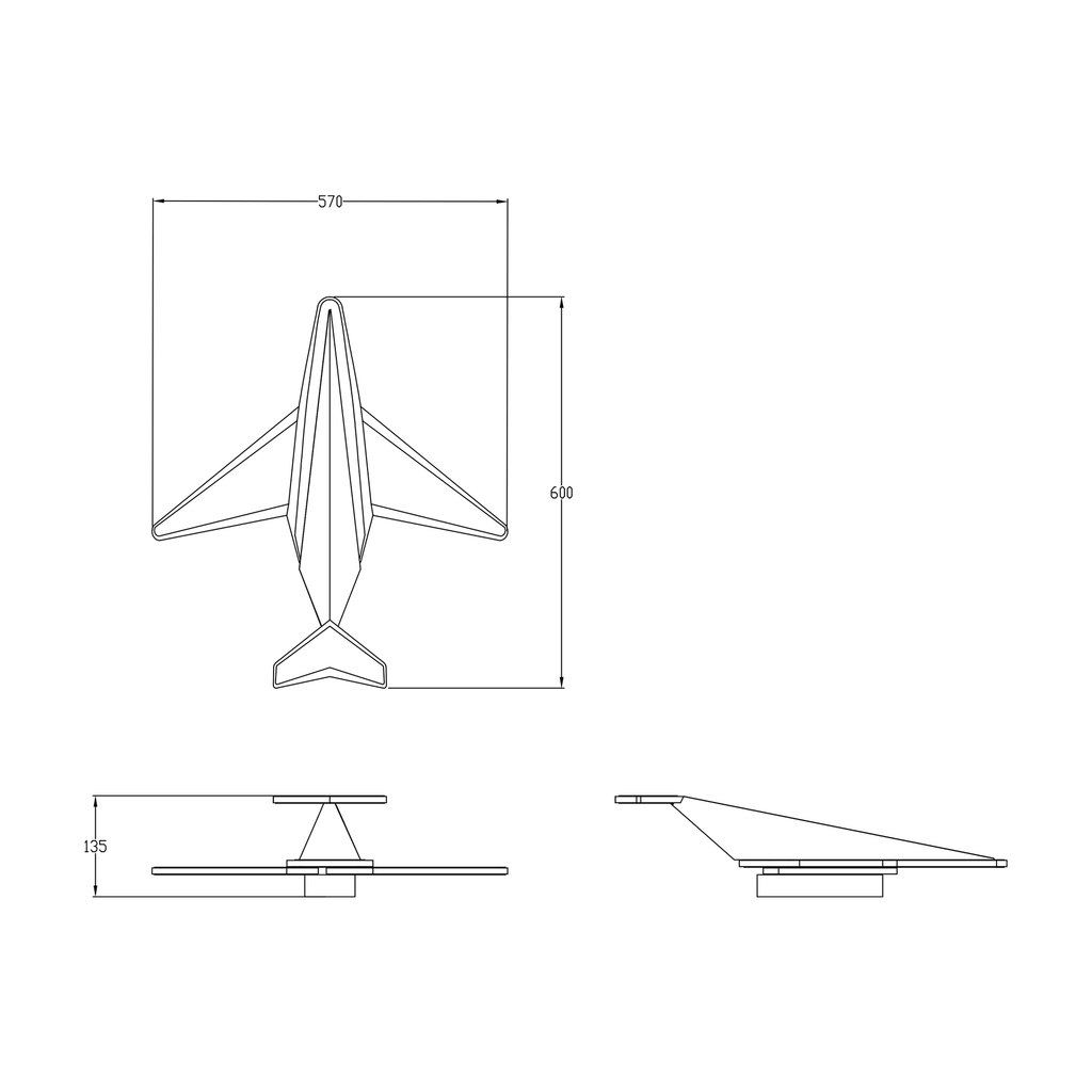 Nástenné LED svietidlo v modrej farbe SKY