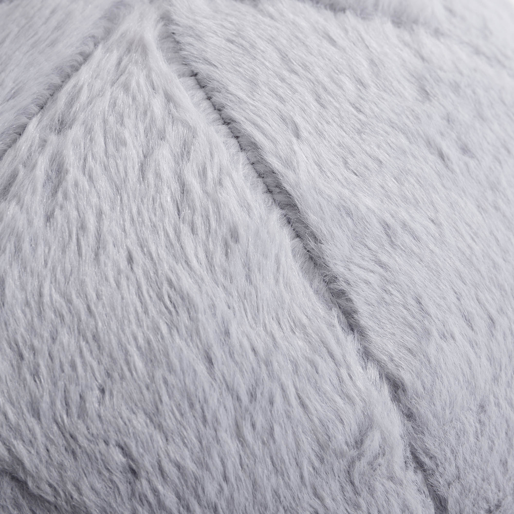 Dekoračný svetlosivý vankúš GLOBE 27 cm