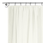 Záclona krepová DIANA s riasiacou páskou 130x160 cm