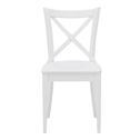 Drevená biela stolička FRESCO