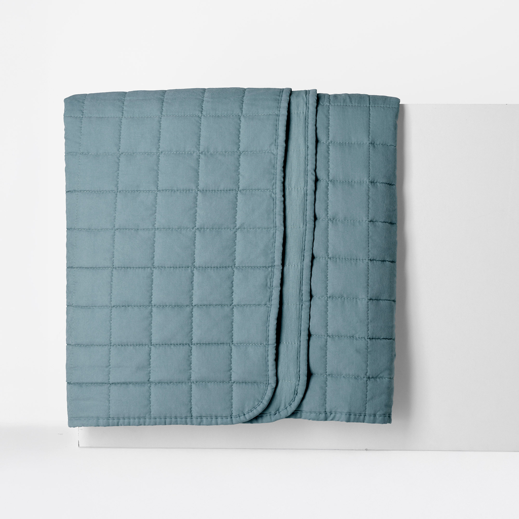 Prehoz na posteľ v tyrkysovej farbe GISELLE 180x200 cm