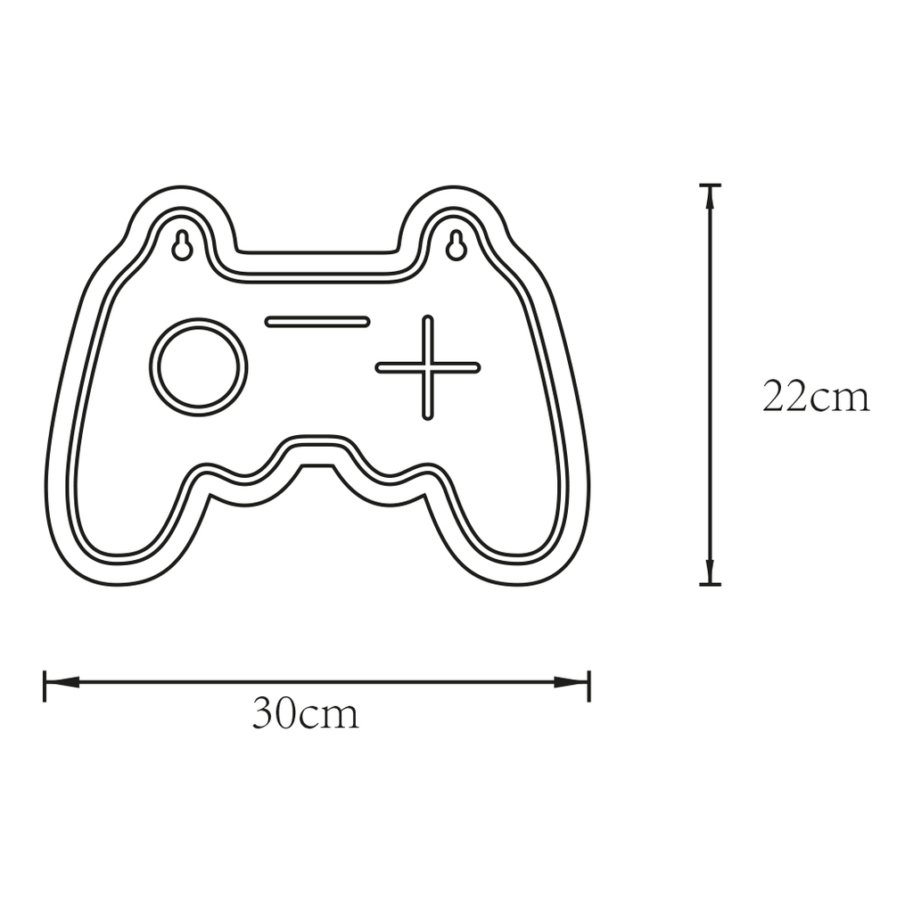 Dekoratívne svietidlo LED GAMEPAD