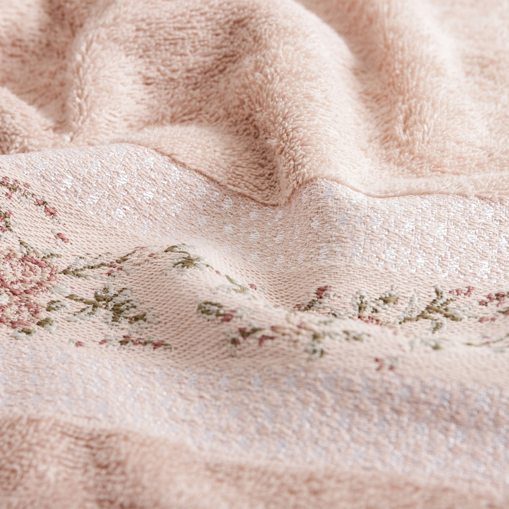 Bavlnený uterák v púdrovo ružovej farbe PROVENCE 30x50 cm